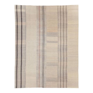 Galerie Shabab Collection Mid-20th Century Handmade Turkish Flatweave Kilim Room Size Carpet For Sale