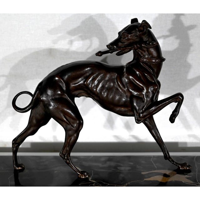 Le Lévrier, Late 1800s, Cast Iron For Sale - Image 4 of 18