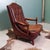 Cowhide Leather Library Armchair, 1960s For Sale - Image 11 of 17
