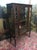 Antique Oak China Cabinet, Art Deco Cabinet For Sale - Image 4 of 8