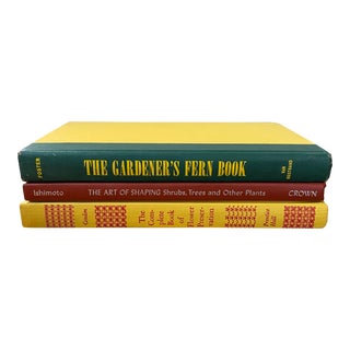 Vintage Gardening Book Collection- Set of 3 For Sale