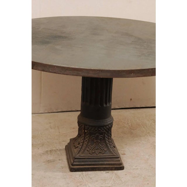 Early 20th Century Round Centre Pedestal Table For Sale - Image 4 of 11