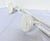 Mid 20th Century French White Enamel Four Peg Coat Rack For Sale - Image 11 of 16
