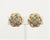 Vintage 1960s De Nicola Cabochon Faux-Turquoise Clip Earrings - 2 Pieces For Sale - Image 9 of 9