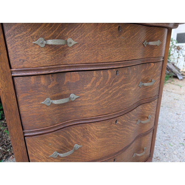 Found this chest covered in paint and had a hunch there was something good underneath. Stripped it back and uncovered...