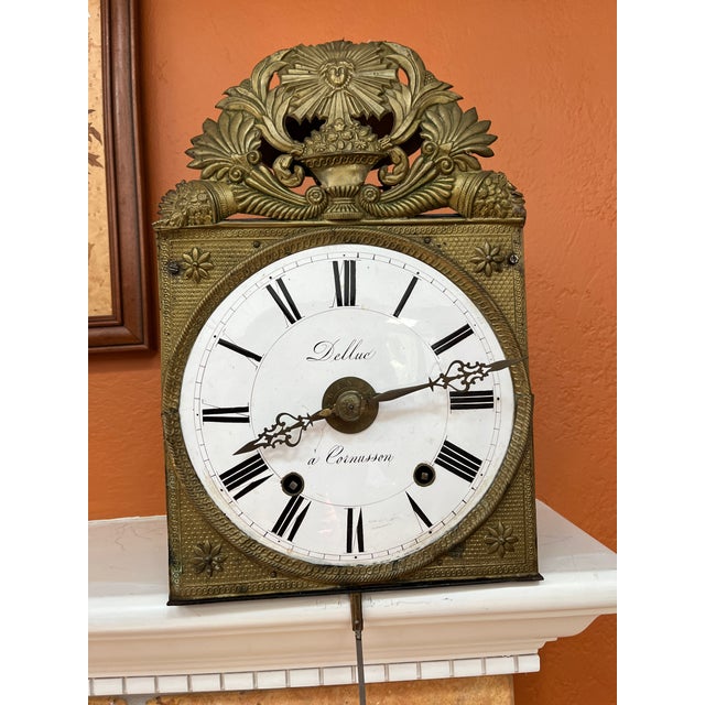 This beautiful 1800s French bronze wall clock was owned by my father. We don't have papers or history of its provenance...