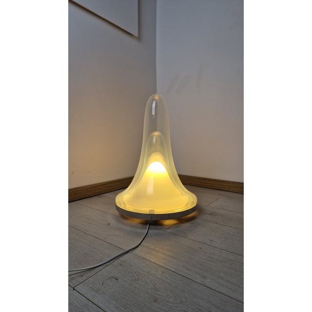 Ciuccio Table Lamp in Murano Glass and Metal by V. Nason, 1980s For Sale - Image 14 of 17