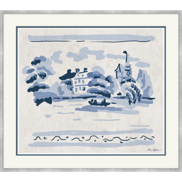 Contemporary Bristow House Framed Art Print by Dana Gibson For Sale - Image 3 of 3