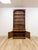 Handmade Pine Walnut Tone Bookcase Desk Drawers Cabinet Antique Style For Sale In Tampa - Image 6 of 16