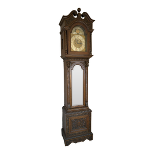 Gorgeous R. J. Horner 19th Century Oak Hall Clock