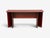 Sannemann, Convertible Console or Dining Table, Rosewood, Brass, Denmark, 1970s For Sale - Image 4 of 18