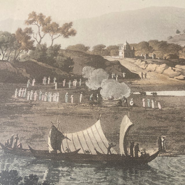 An exceptional, collector-grade first-edition example of Plate XIII ("Poonah") from Henry Salt’s legendary 1809 portfolio,...