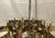 Gaetano Sciolari Vintage Italian Sciolari 18 Light Chrome, Brass and Lucite Chandelier For Sale - Image 4 of 6