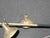 Vintage Mid Century Black Gold Tension Pole Lamp Light For Sale - Image 9 of 17