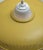 Mid-Century Modern Vintage Danish Lemon-Colored Lamp attributed to Bent Karlby for Lyfa, 1960s For Sale - Image 3 of 5
