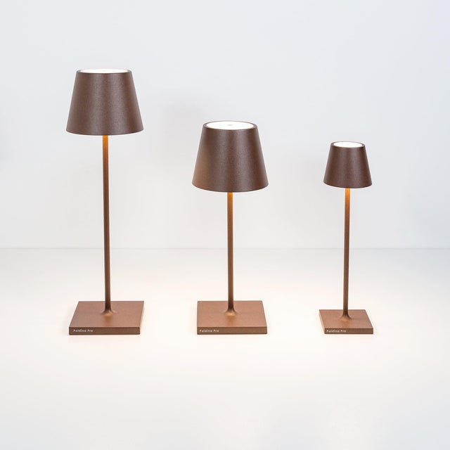 Zafferano Poldina Micro Lamp, Rust For Sale - Image 4 of 5