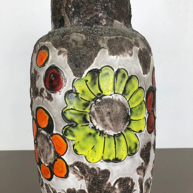 Large Model 420-54 Fat Lava Vase from Scheurich, 1970s For Sale - Image 6 of 18