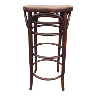 Early 20th Century Thonet Bar Stool For Sale