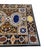 Blue Massive Italian Pietra Dura Dining Table With Stone Bases, C. 1980s For Sale - Image 8 of 9