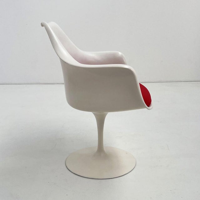 Metal Swivel Tulip Armchair by Eero Saarinen for Knoll, 1970s For Sale - Image 7 of 12