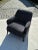 Black Maxalto Febo Lounge Chair in Elettra Jacquard For Sale - Image 8 of 8
