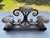 1980s Vintage Wrought Iron Candelabra Fireplace Mantel Candle Holders - A Pair For Sale - Image 9 of 9