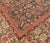Red Antique Indian Amritsar Handmade Wool Rug For Sale - Image 8 of 9
