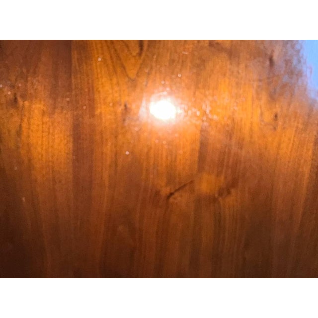 Mid Century Modern Walnut Nightstand Bed Side Cabinet For Sale - Image 10 of 17