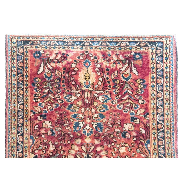 Early 20th Century Persian Sarouk Rug For Sale - Image 9 of 12