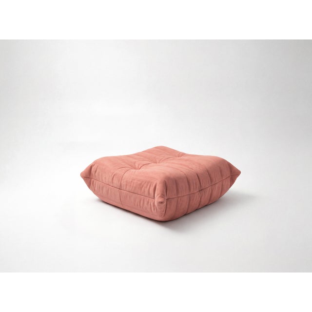 Togo Sofa Set in Pink by Michel Ducaroy for Ligne Roset, Set of 5 For Sale - Image 11 of 14