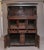 Early 18th Century oak tridarn / court cupboard of exceptional quality, the open top section having a moulded edge top...