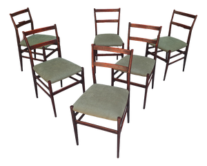Vintage Lightweight Chairs by Gio Ponti for Cassina, 1950s, Set of 6
