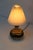 Small Danish Modern Brown Ceramic Table Lamp by Jette Hellerøe, 1960s For Sale - Image 4 of 17