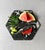 Black Marble Hexagon Platter from Kiwano Concept For Sale - Image 4 of 5