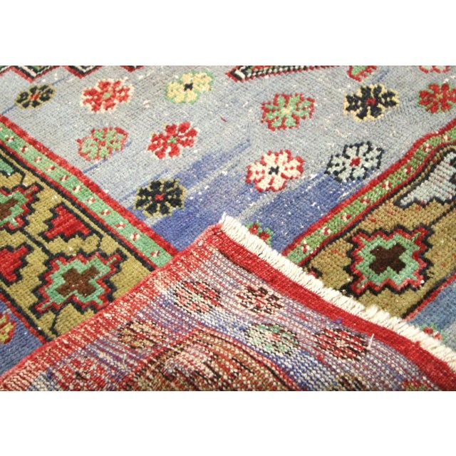 1960s Turkish Oushak Rug For Sale - Image 4 of 7