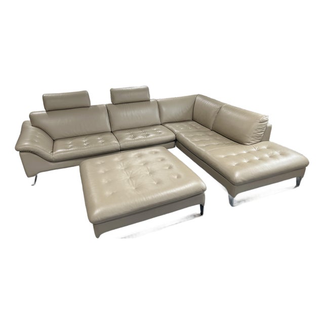 2010s Roche Bobois 'Improviste' Modular Sectional Sofa With Ottoman - 5 Pieces For Sale