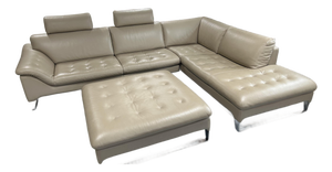 2010s Roche Bobois 'Improviste' Modular Sectional Sofa With Ottoman - 5 Pieces
