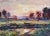 Harijs Veldre, Sunset, Oil on Cardboard For Sale - Image 9 of 9