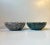 Stylistically 'hammershoi' distinctive bowls executed by ceramist nils kähler during the 1960s to commemorate svend...