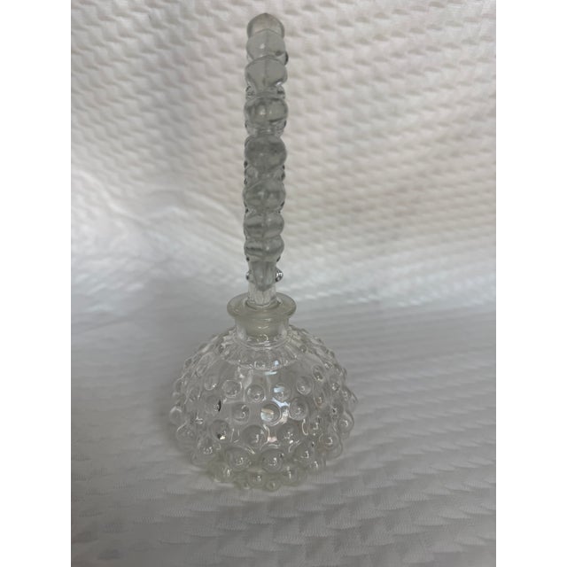 1930s 1930's Beautiful Etched Crystal Perfume Bottle For Sale - Image 5 of 6
