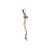 Traditional Early 20th Century Edwardian Platinum Over Gold Old Mine Cut Diamond Pin/ Pendant For Sale - Image 3 of 5