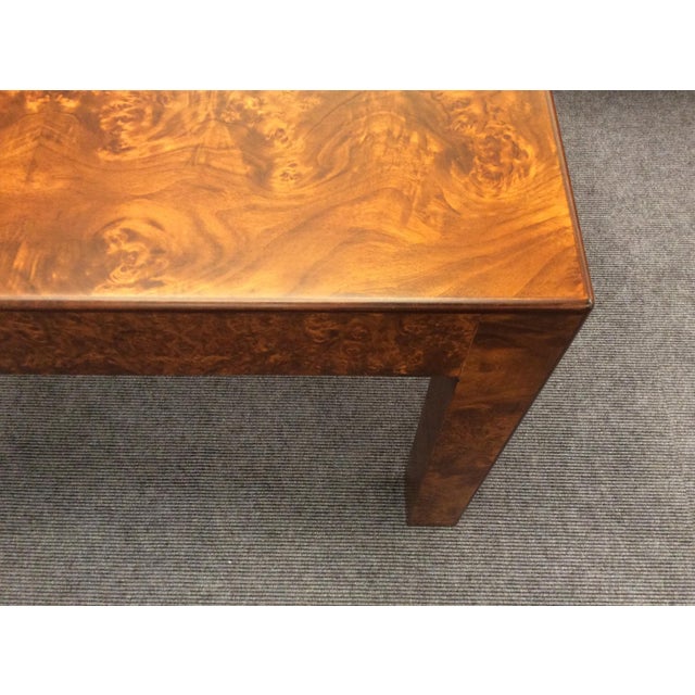 Burl Wood Side Table Chairish