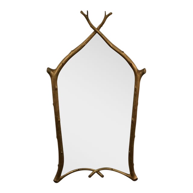 Carvers Guild Twig Mirror by Carol Canner Chairish