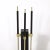 Alessandro Albrizzi Mid-Century Modernist Three Piece Fire Tool Set in Brass by Alessandro Albrizzi For Sale - Image 4 of 11