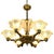 Metal Ceiling Lamp with Metal Mount, 1930s For Sale - Image 7 of 13