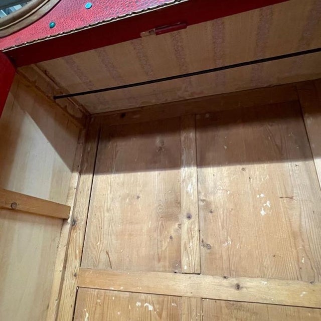 Chinoiserie Trumeau with Chest of Drawers, 1950s For Sale - Image 9 of 18
