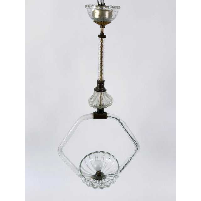 Mid-Century Pendant Lamp from Barovier & Toso, Italy, 1950s For Sale - Image 17 of 18