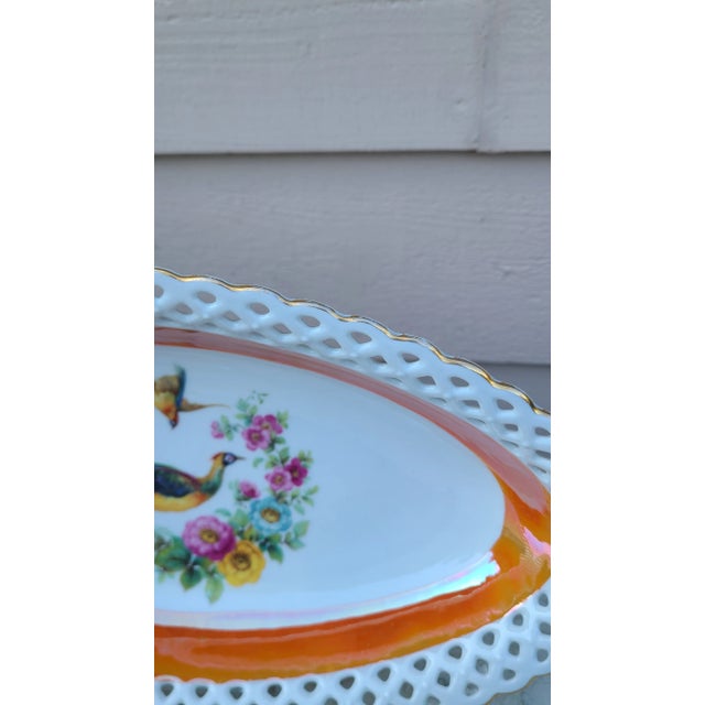 LastChance!Vintage Schumann Bavaria Reticulated Bowl For Sale - Image 11 of 12