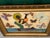 Wood Vintage African Folk Art Iridescent Morpho Butterfly Wing Mosaic Made in Brazil For Sale - Image 7 of 15