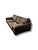 Elegant Roche Bobois leather sofa in a rich chocolate brown tone with soft, oversized cushions and clean contemporary...